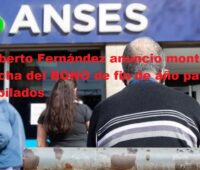 Alberto Fernández anuncio monto y fecha del BONO de fin de año para jubilados